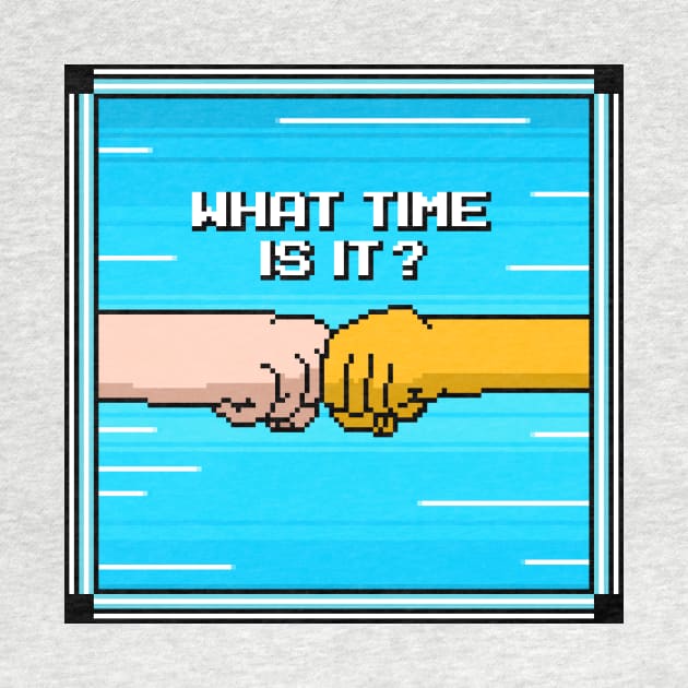 What Time Is It? Adventure Time pixel art by PXLFLX